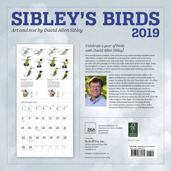 Sibley's Birds 2019 Calendar